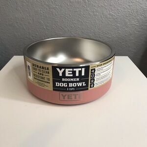 Yeti Boomer Dog Bowl-Sandstone Pink